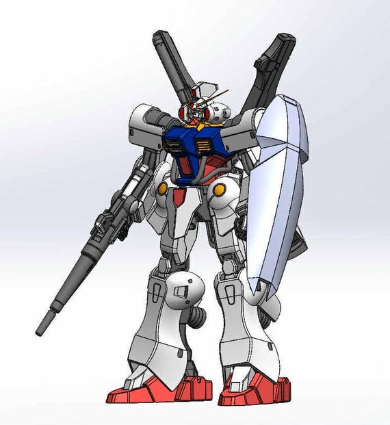 Mk IV Gundam Complete Resin Model 1/144 Scale - Etsy
