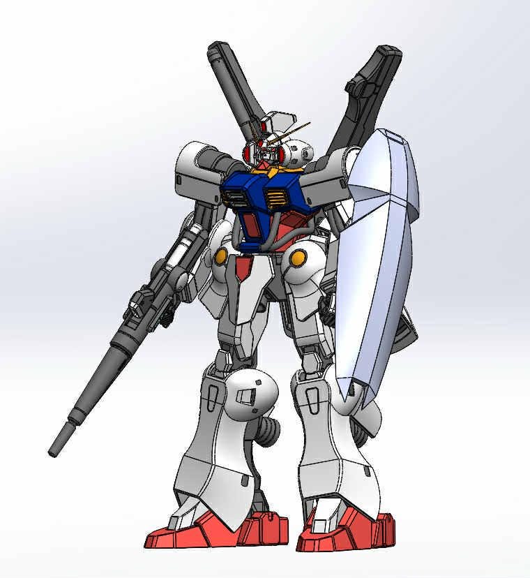 Mk IV Gundam Complete Resin Model 1/144 Scale - Etsy
