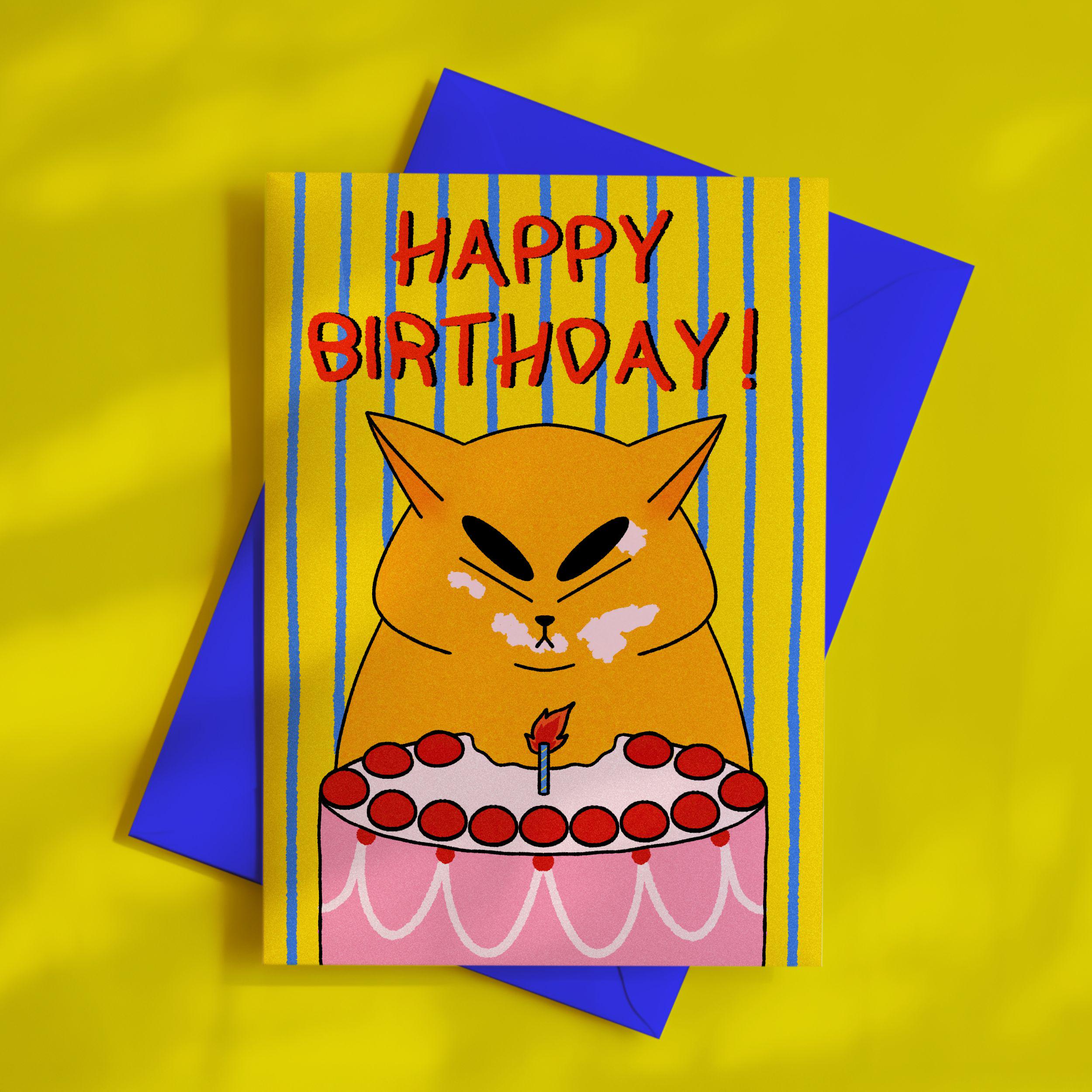 Happy Birthday Memes for Him Funny - Etsy, image size:2500x2500