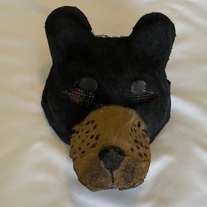brown bear mask