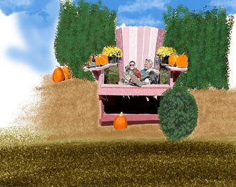 Design Your Own DigitalArt| Digital Family Art | Gift | Abstract or Realistic Style | Customizable Artwork