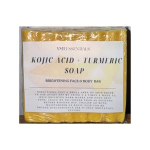 Turmeric + Kojic Acid Bar Soap