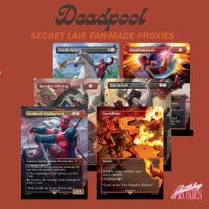 Deadpool Secret Lair Drop Magic the Gathering Proxies