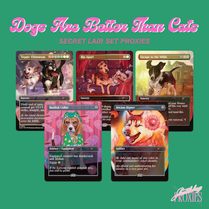 Raining Cats and Dogs Secret Lair - Etsy Canada