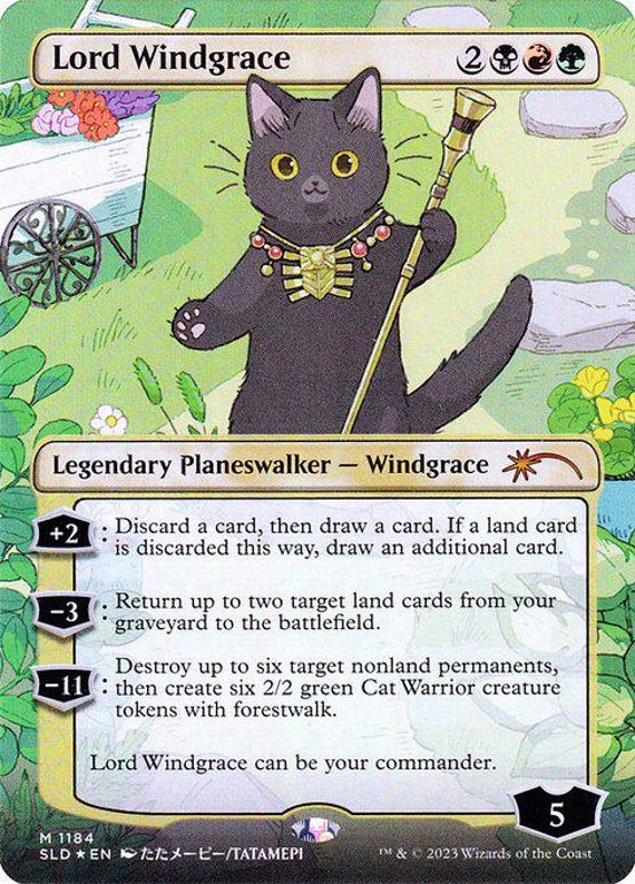 Look at the Kitties Secret Lair Magic the Gathering Full Set