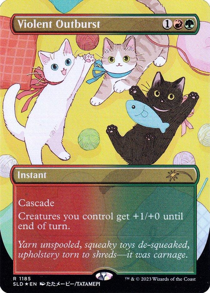 Look at the Kitties Secret Lair Magic the Gathering Full Set