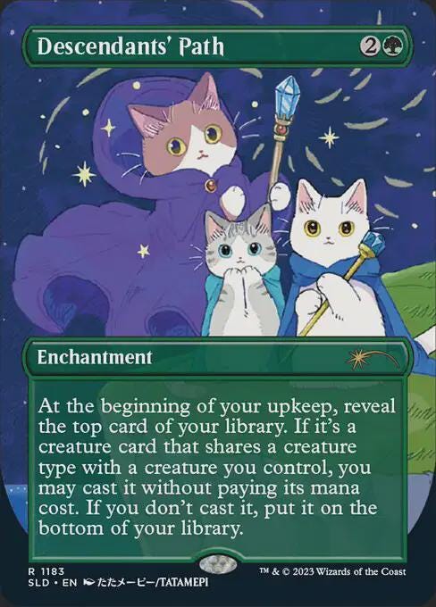 マジック：ザ・ギャザリング MTG Secret Lair - LOOK AT THE KITTIES Look at the Kitties Foil Edition – TCGFIX