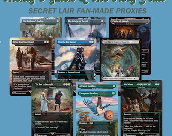 Fan-Made Monty Python Secret Lair Drop Vol 1 & 2 Magic the Gathering PROXIES