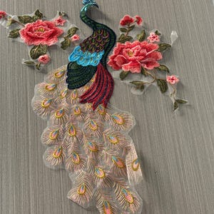 Patch phénix brodé patch dos concept sticker robe de mariée veste robe canapé patch