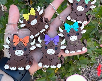 Soda Can Opener – Nail Saver – Highland Cow