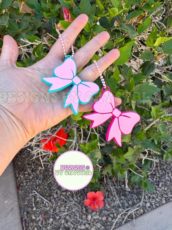 Bow 3D Printed Can Opener Keychain