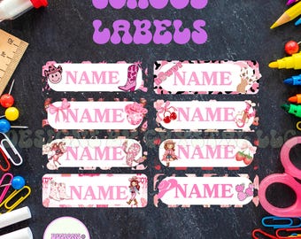 Personalized Back to School Name Labels | School Stickers | Custom Name Stickers for Kids | Daycare Labels | School Supply Labels