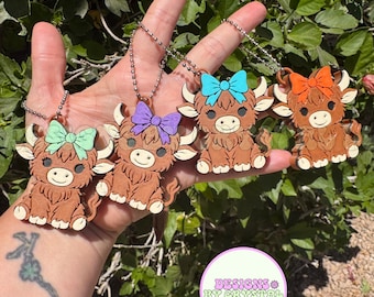 Soda Can Opener – Nail Saver – Highland Cow