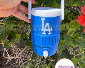 3D Printed Mini Drink Dispenser Can Cooler | Soda Can Holder with Spout, Handle
