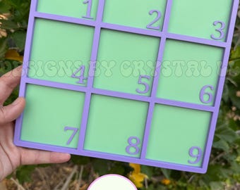 Live Claim Board | Reusable Numbered Display for Small Business Sales Accessory