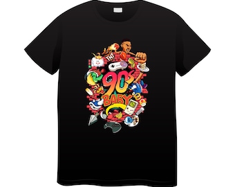 90s baby t-shirt, 90's party, 90's baby old school, 90's gift, 90's tour