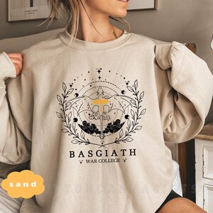 Fourth Wing Sweatshirt, Basgiath War College, Dragon Rider, Violet Sorrengail, Xaden Riorson, Riders Quadrant, Book Lover , Fantasy reader