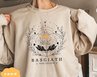 Fourth Wing Sweatshirt: Basgiath War College Dragon Rider Design