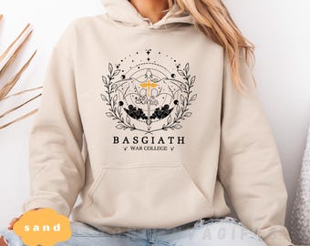 Basgiath War College Hoodie: Dragon Rider Fantasy Gift