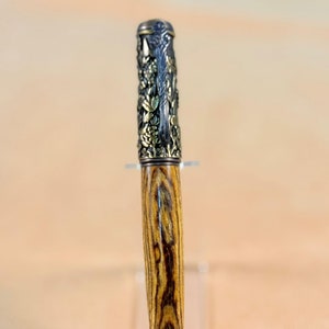 Kugelschreiber Botanischer Garten - Gartenkugelschreiber Bocote aus Mexiko - Geschenk für Blumenliebhaber