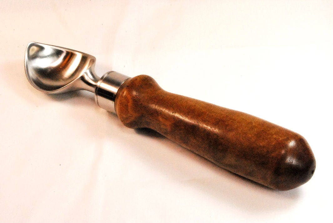 Ice Cream Scoop Warm Handle at Henry Elia blog