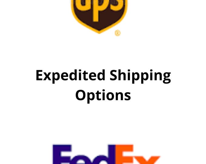 Express Shipping Upgrade for Expedited Shipping, USA Addresses ONLY