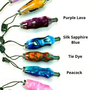 Mini Stylus Charm Chrome Pantalla táctil Smartphone Micro Stylus