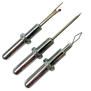 Części zamienne do rozpruwacza szwów, sztyftu, nawlekacza igły: chrom, złoto, satyna