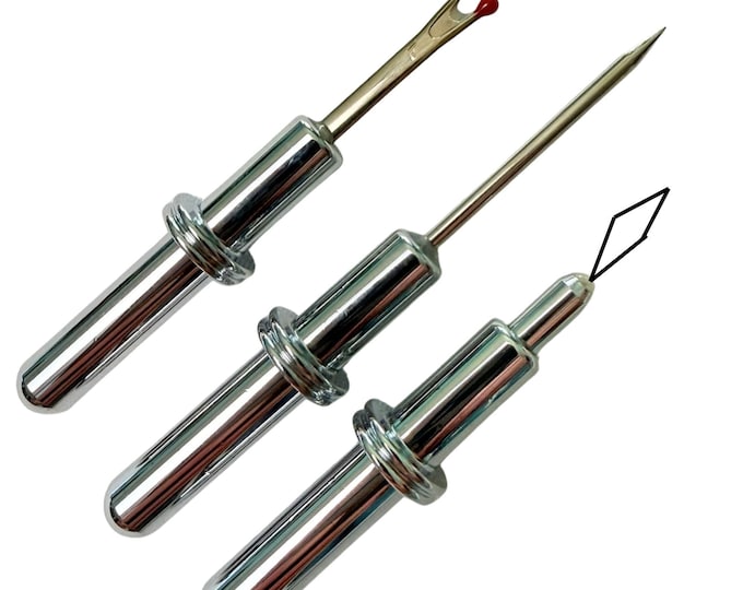 Seam Ripper, Stiletto, Needle Threader Replacement Parts: Chrome, Gold, Satin