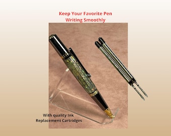 Parker Style Ballpoint Pen Refills | Compatible Replacement Ink for Pens