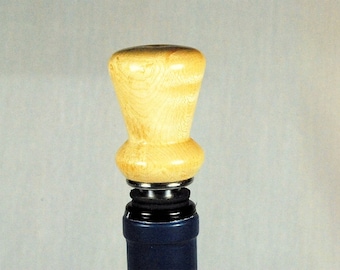 Wine Lovers Wine Stopper Wine Cork great gift for him or her, housewarming, Dinner Party, Fathers Day Gift, ASH Woodshops