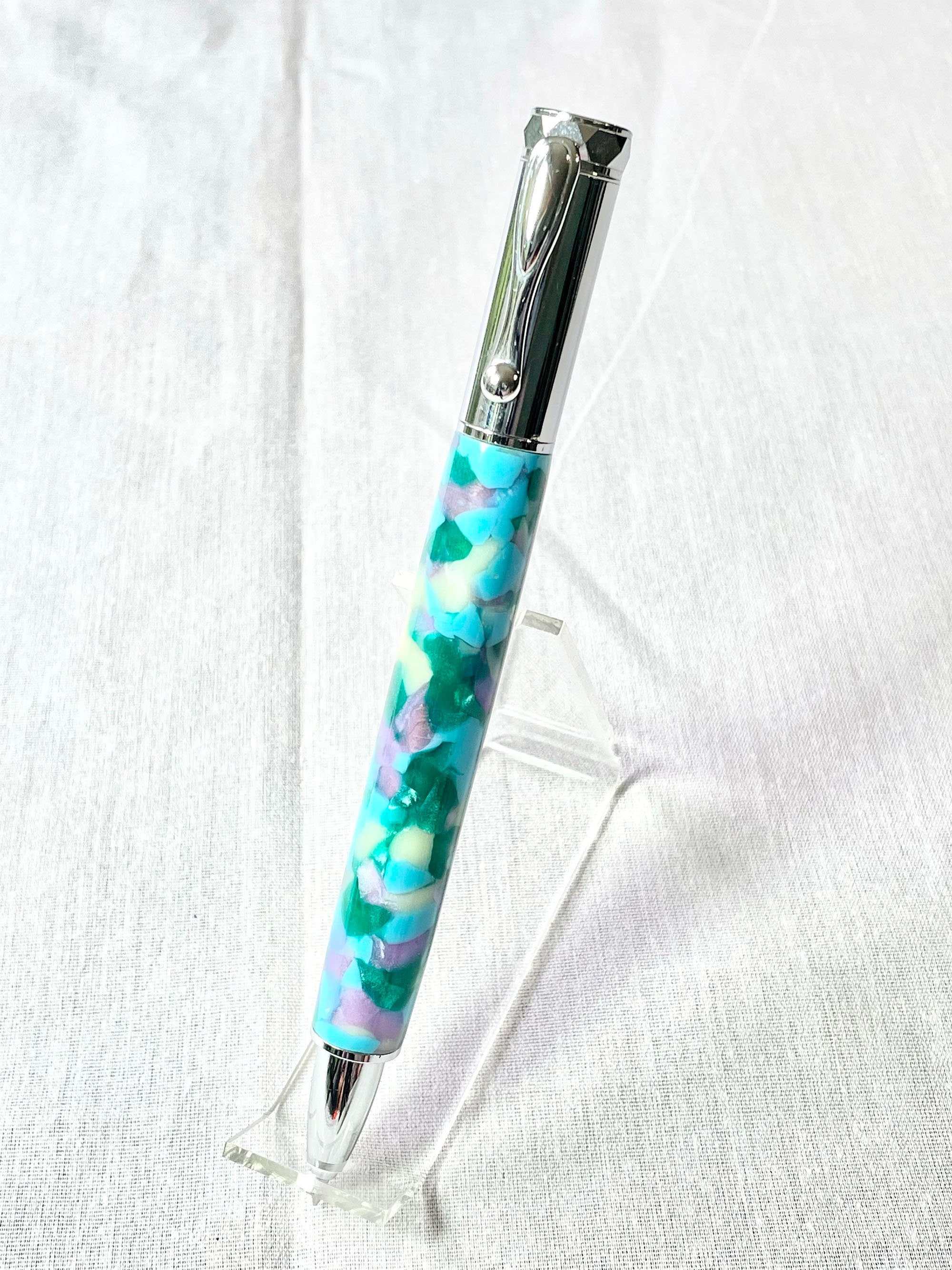Rollerball Pen, Cap, Handmade Stunning Gift, Heirloom Quality