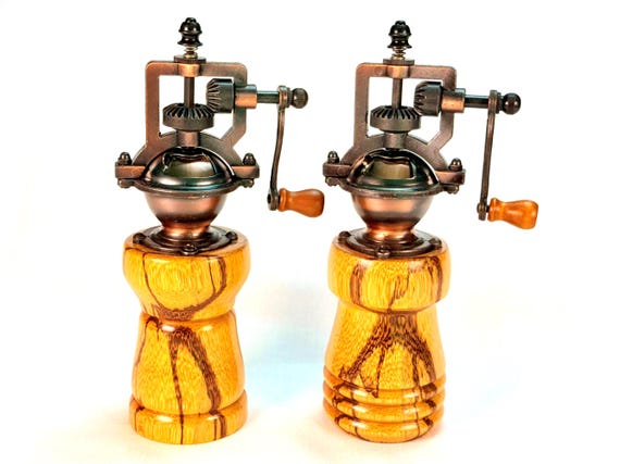 Pepper Mill Rustic Vintage Farmhouse Kitchen – Marblewood - Handmade by ASHWoodshops