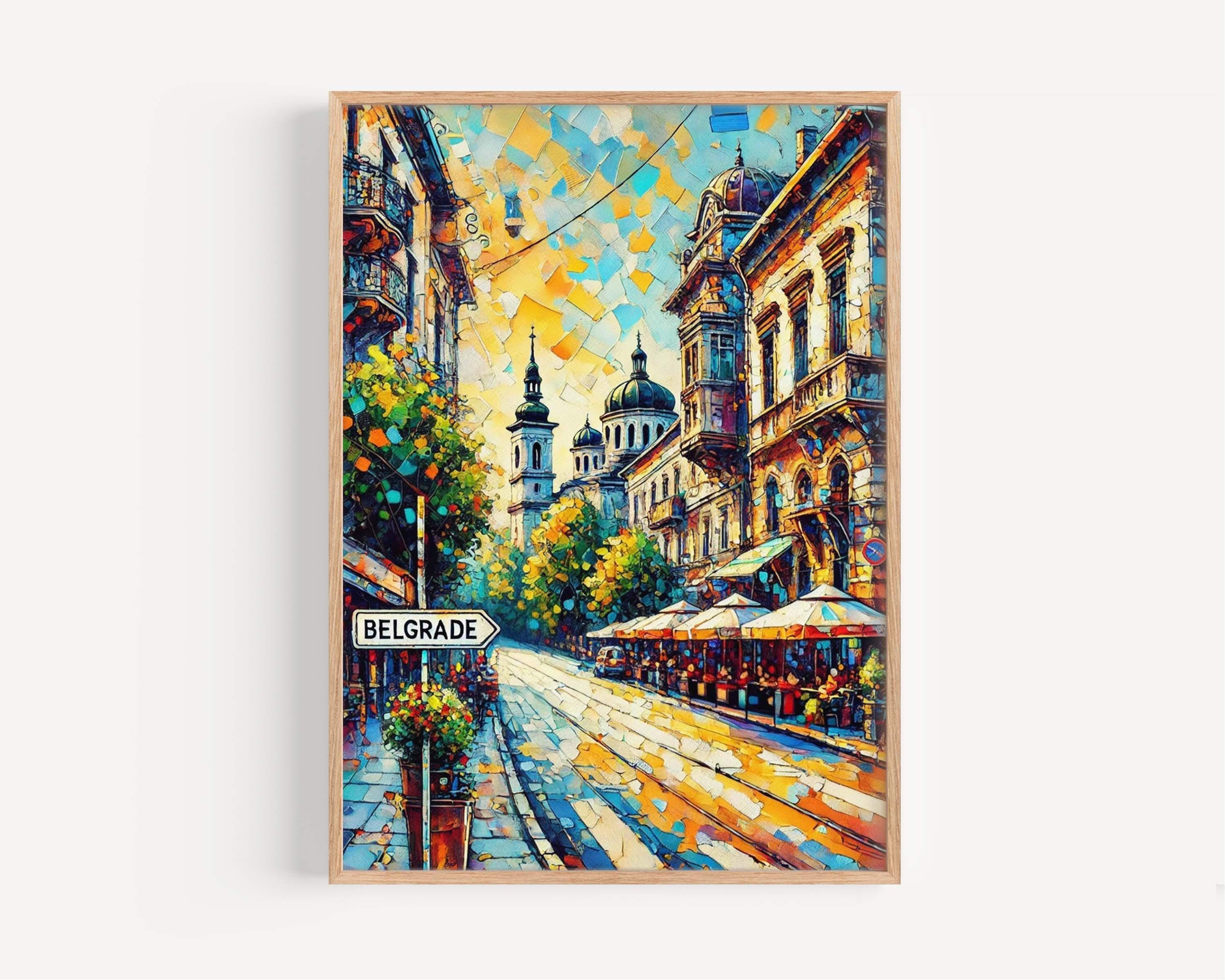 Belgrade Poster - Etsy