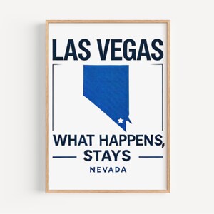 Las Vegas Wandkunst, Las Vegas Druck, Kalifornien Kunst, CA Geschenk, Reisedruck, Wohnkultur, Housewarming Geschenk, College Wandkunst