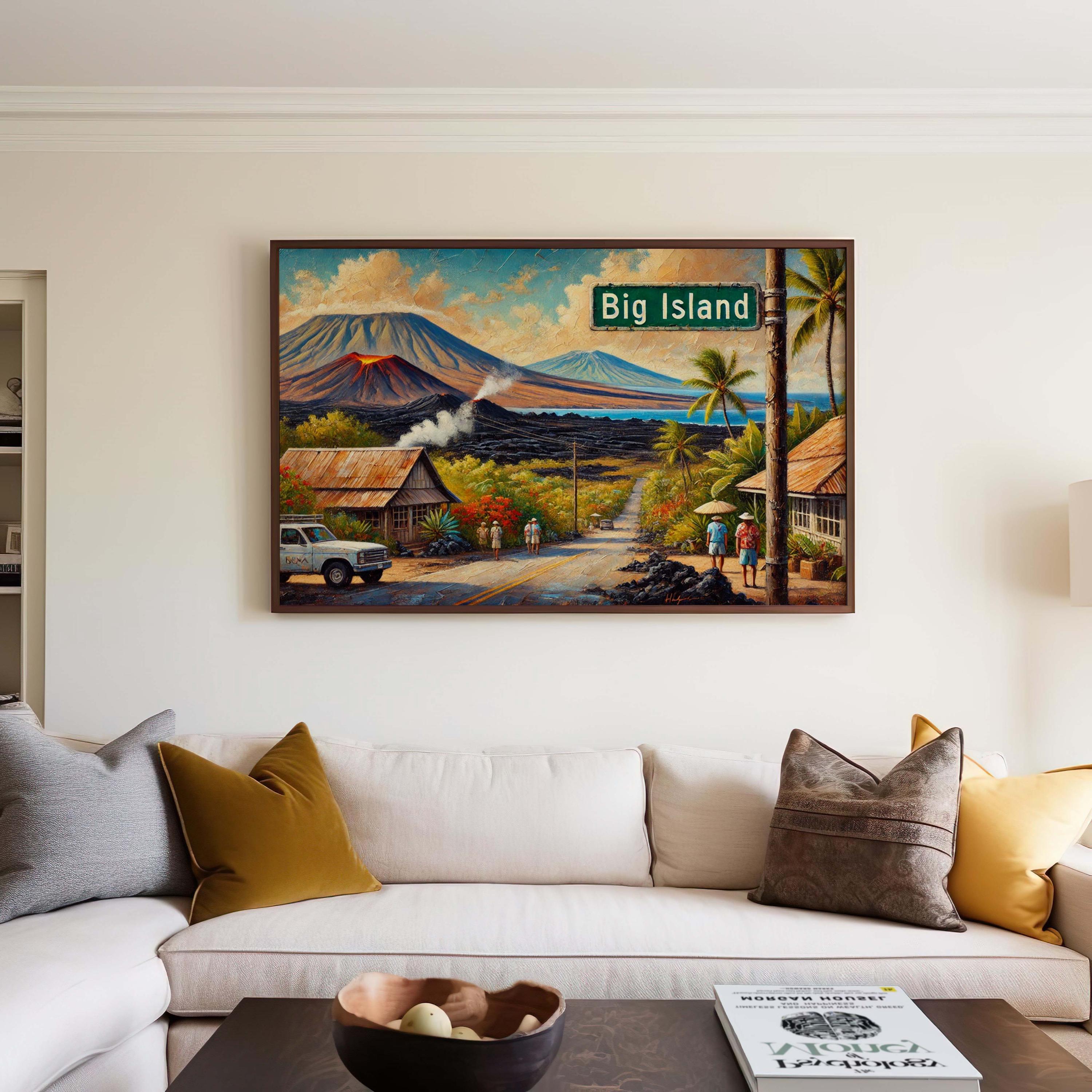 Hawaiʻi (big Island) Poster - Etsy