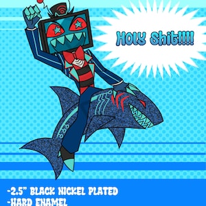 BUNDLE Hazbin Hotel Alastor + Vox Sharkhoof! preorder!
