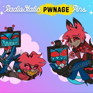 ニ*ん様 Hazbin Hotel Alastor(アラスター) ピンズ ニ*ん様 Hazbin Hotel Alastor(アラスター) ピンズ Hazbin Hotel