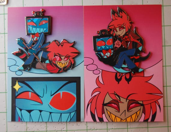 ハズビン ホテル ラジオスタティック PWNAGE ファイト エナメルピン