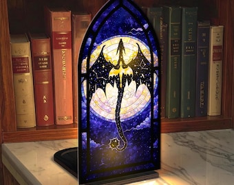 Dragon Guarded Library Book Nook, Fourth Wing Dragon Library sign, Fantasy Library Decor, 3D Bookshelf Sign, Gift for Readers & Book Lovers