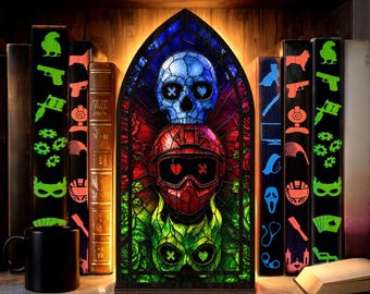 Lights Out Caught Up Game On Inspired Book Nook, Into Darkness Fantasy Mask Book Decor, Navessa Allen Trilogy, Dark Romance Book Lover