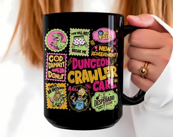Dungeon Crawler Carl Stamp Coffee Mug, God Damnit Princess Donut Ceramic Mug, I'm Yelling Carl Gift