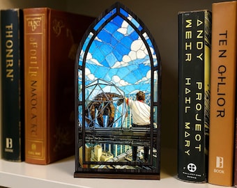 Project Hail Mary Book Nook Candle, Amaze Amaze Amaze Rocky Bookshelf Decoration,  Rocky and Dr Grace Space Boo Gift Decoration