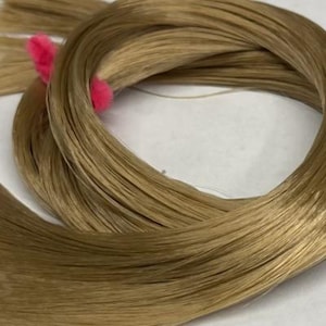 Japanese Saran Saint Tropez Blonde 762 1oz/28g 36inch/92cm blonde - Doll Planet Hair, Doll Rehair, Rehairing, Doll Hair for Rerooting