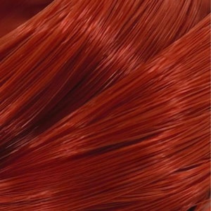 Japanese Saran Henna 275 1oz/28g 36inch/92cm hank red - Doll Planet Hair, Doll Rehair, Rehairing, Doll Hair for Reroot, Rerooting