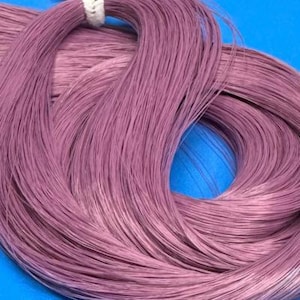 Japanese Saran Figgy 2226 1oz/28g 36inch/92cm Mauve Purple - Doll Planet Hair, Doll Rehair, Rehairing, Doll Hair for Reroot, Rerooting