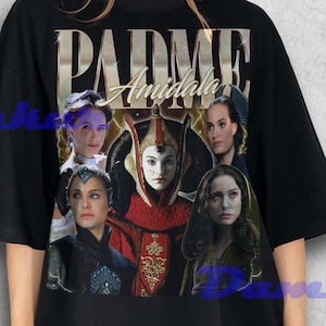Shirt Padme Amidala, Star Wars-merchandise, Padmi Amidala retro-t-shirt, Star Wars-fan-T-shirts, Star Wars-sweatshirt, Star Wars Comfort Colors-T-shirts