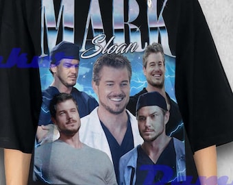 Mark Sloan Shirt, Mark Sloan Fan Tshirt, Mark Sloan Sweatshirt, Mark Sloan Merch Gift, Mark Sloan T-shirt, Greys Anatomy Retro Tees