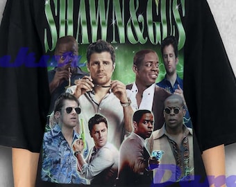 Shawn and Gus Shirt, Shawn and Gus Psych Tv Show Tshirt, Shawn and Gus Fan Tees, Shawn and Gus Sweatshirt, Christmas present ideas