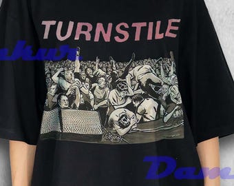 Turnstile ユニセックス Tシャツ - 光るマーチ - ミュージックバンドT